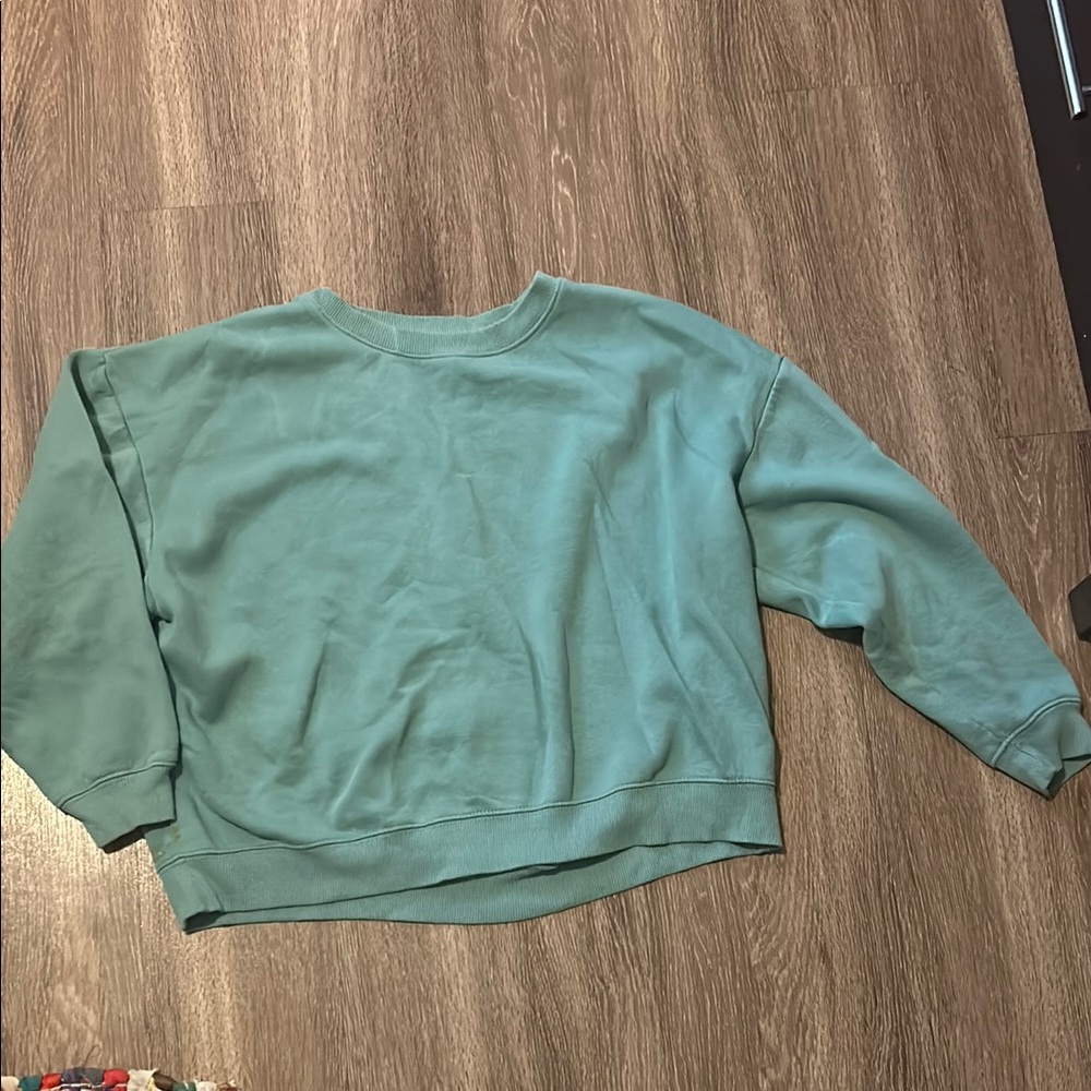 SFERRA Casual Green Sweatshirt